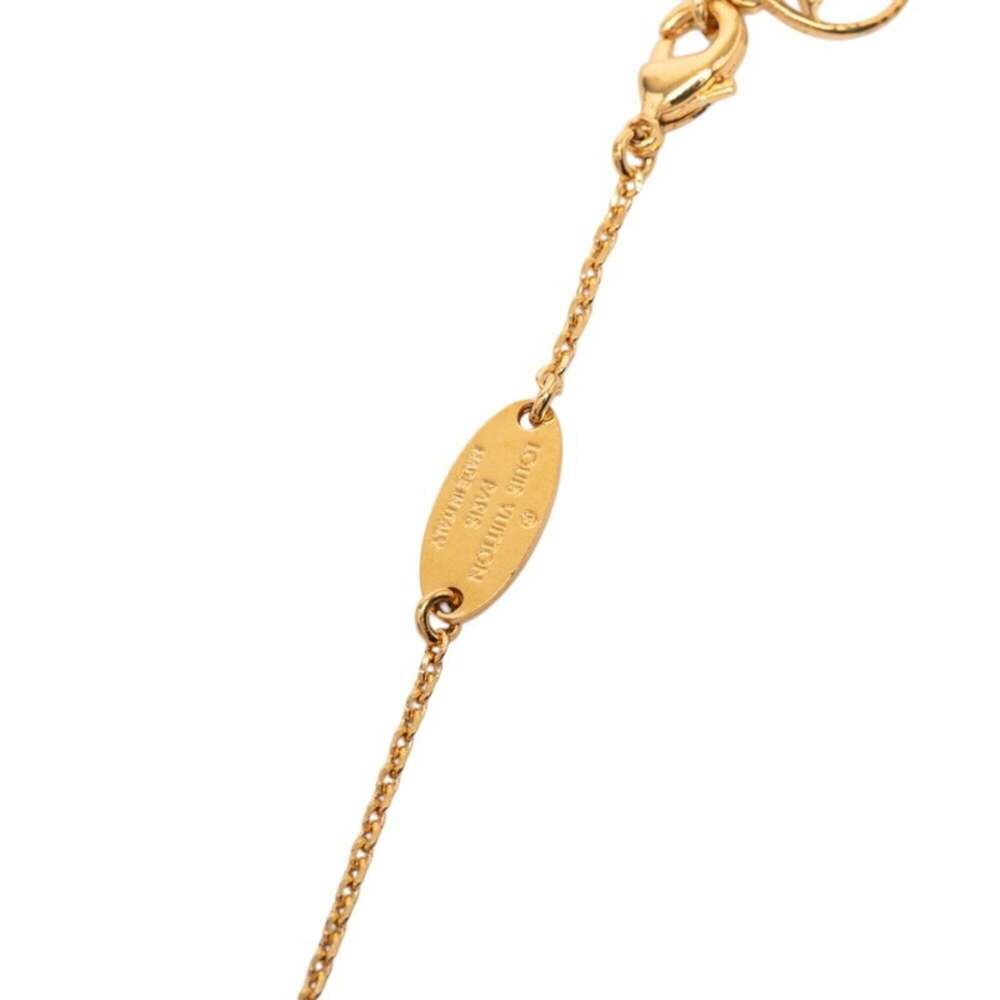 LOUIS VUITTON Gold Necklace - Picture 6 of 8